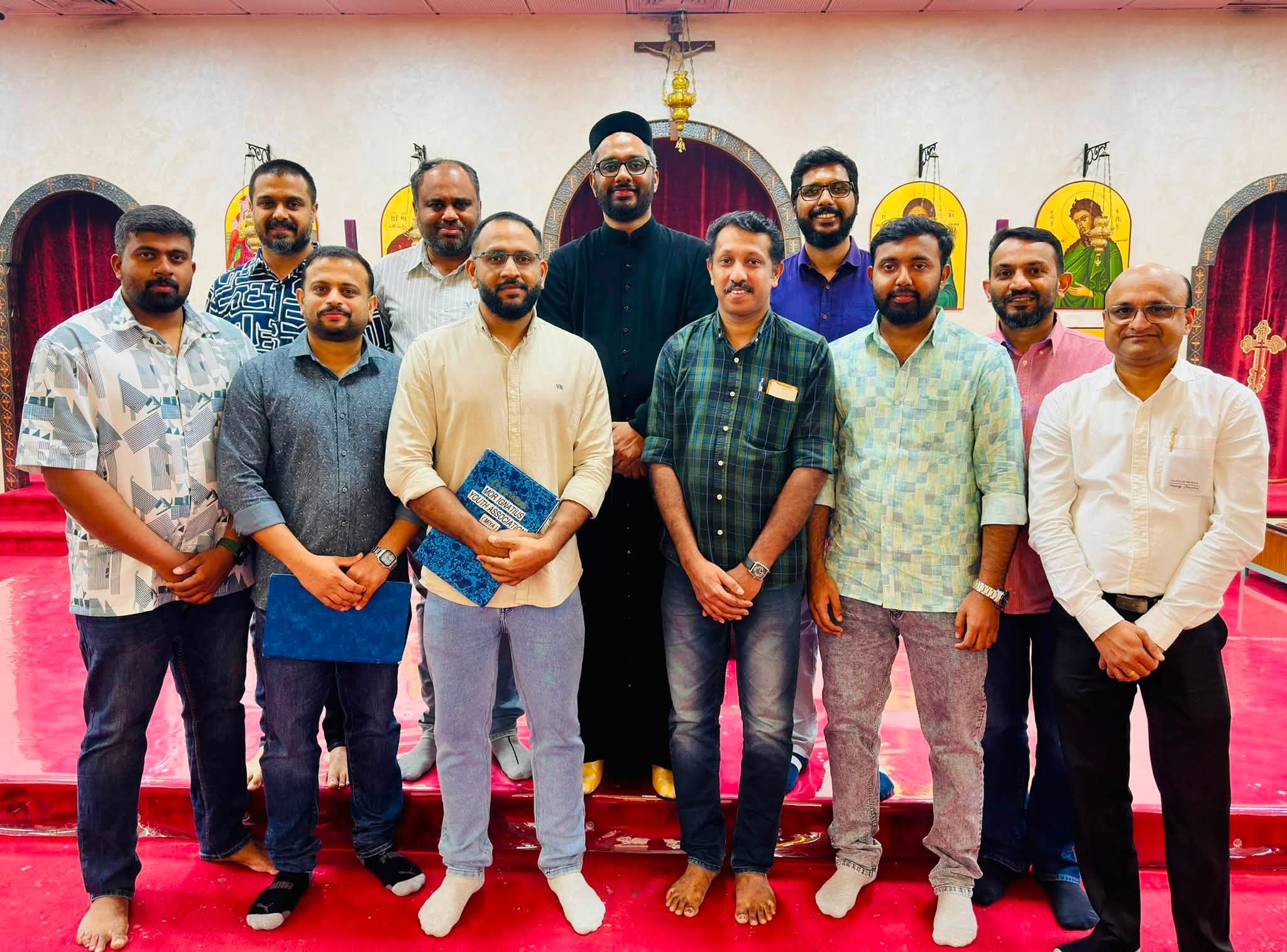 കുവൈറ്റ് സെന്റ് മേരീസ് യാക്കോബായ സുറിയാനി പള്ളി യൂത്ത് അസോസിയേഷൻ 2026-27 പ്രവർത്തന വർഷത്തേക്കുള്ള പുതിയ ഭാരവാഹികളെ തെരഞ്ഞെടുത്തു.