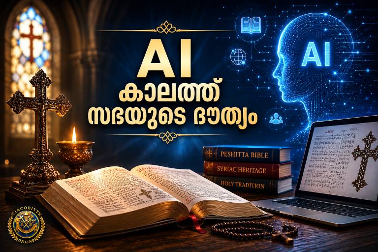 കൃത്രിമബുദ്ധിയുടെ (AI) കാലത്ത് സഭയുടെ ദൗത്യം ബൈബിൾ പഠനത്തിനും വിശ്വാസജീവിതത്തിനും AI അനുഗ്രഹമോ വെല്ലുവിളിയോ?