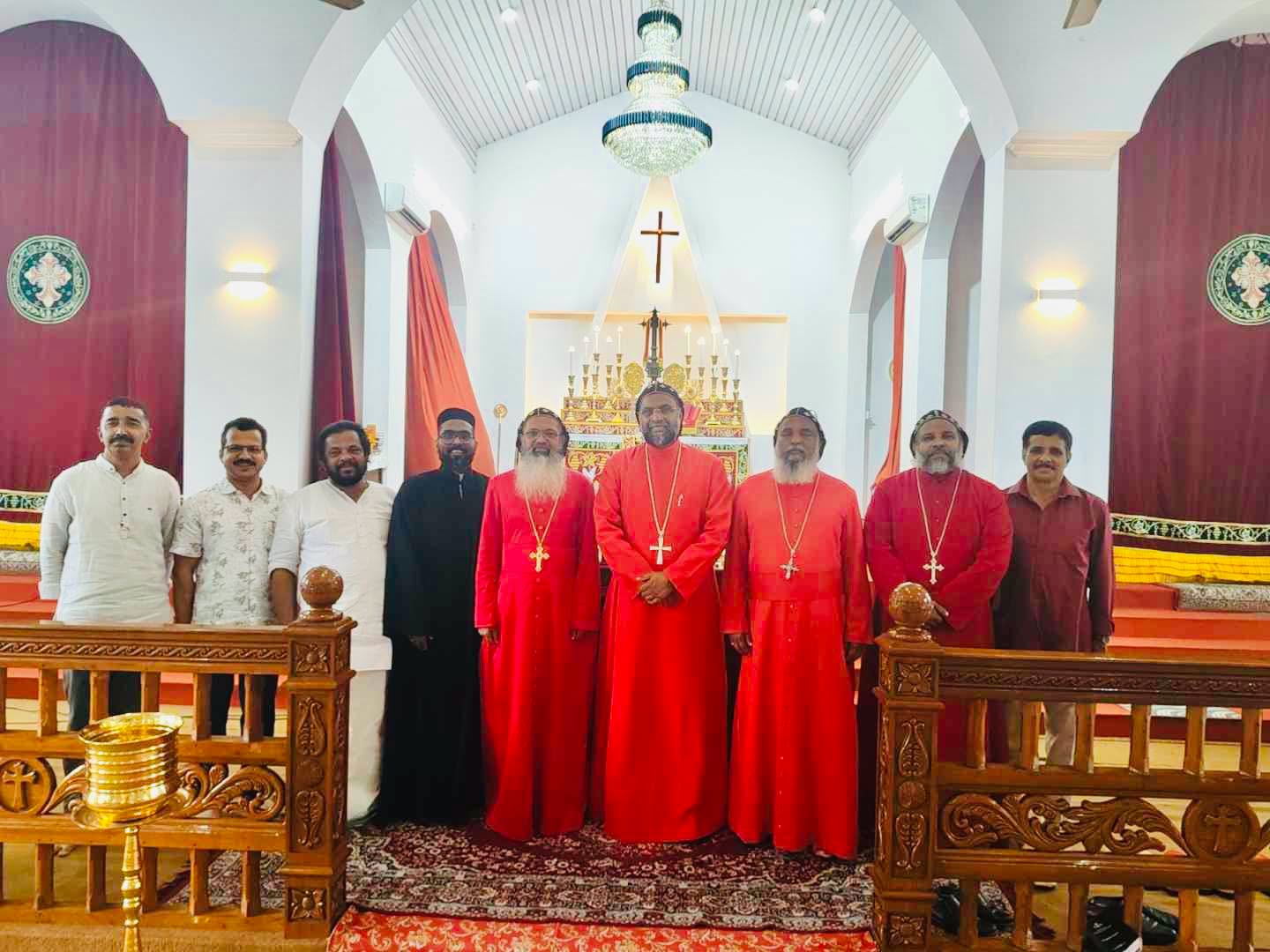 തിരുവനന്തപുരം സെന്റ് പീറ്റേഴ്സ് കത്തീഡ്രലിൽ അഭിവന്ദ്യ പിതാക്കന്മാരുടെ സന്ദർശനം