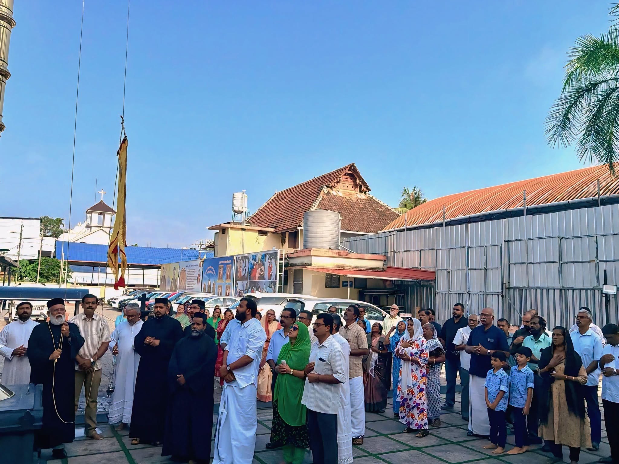 മുളന്തുരുത്തി മാർത്തോമൻ കത്തീഡ്രലിൽ ചിങ്ങം 20 പെരുന്നാളിന് കൊടിയേറി; പ്രധാന പെരുന്നാൾ സെപ്റ്റംബർ 2ന്
