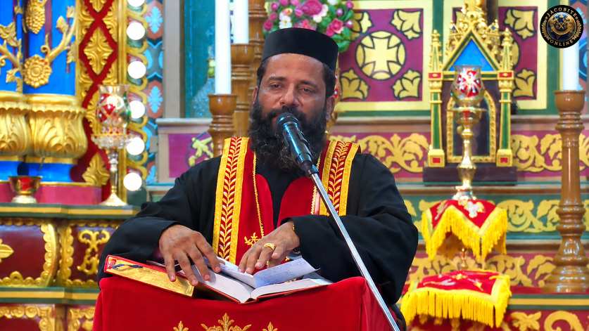 മണർകാട് എട്ടുനോമ്പ് പെരുന്നാളിൽ ആത്മീയ സന്ദേശവുമായി യാക്കോബായ സുറിയാനി സഭ വൈദിക ട്രസ്റ്റി റവ. ഫാ. റോയ് ജോർജ് കട്ടച്ചിറ