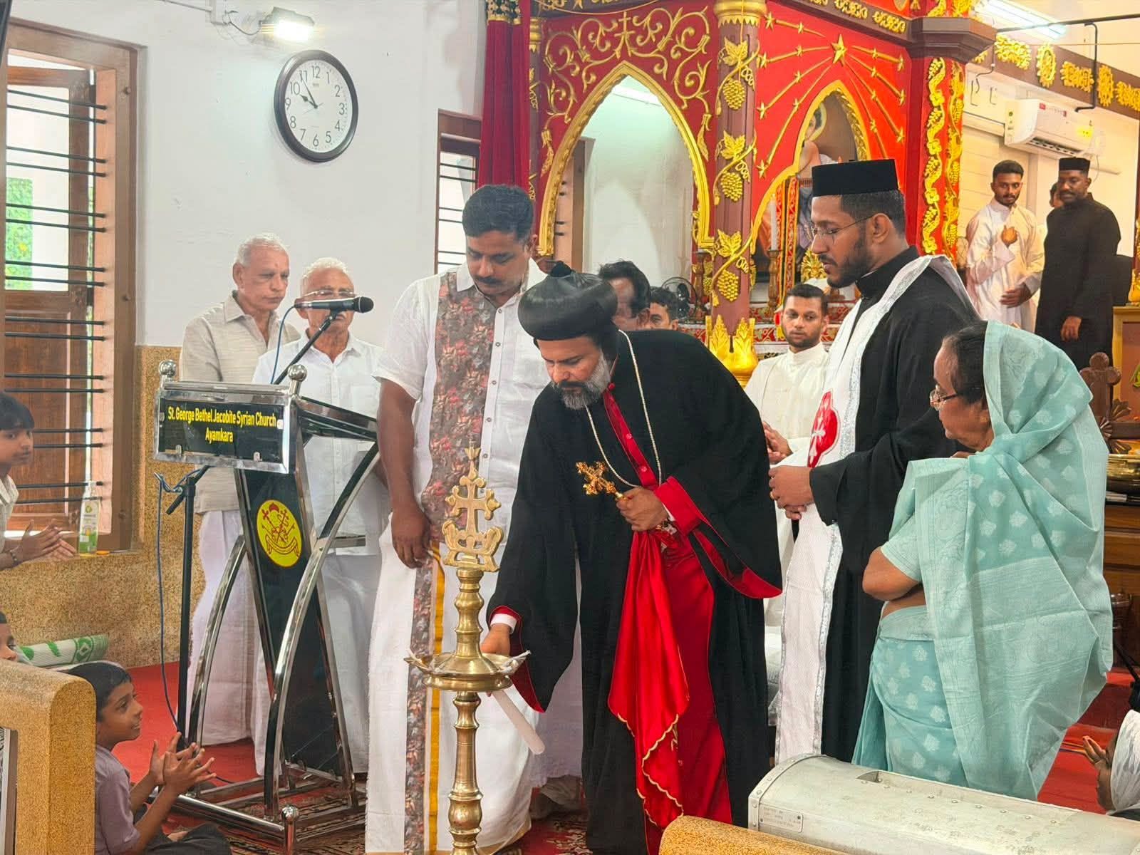 ആയങ്കര സെന്റ് ജോർജ് പള്ളിയിൽ ജെറിയാട്രിക് എക്യുപ്‌മെന്റ് സെന്റർ പ്രവർത്തനം ആരംഭിച്ചു