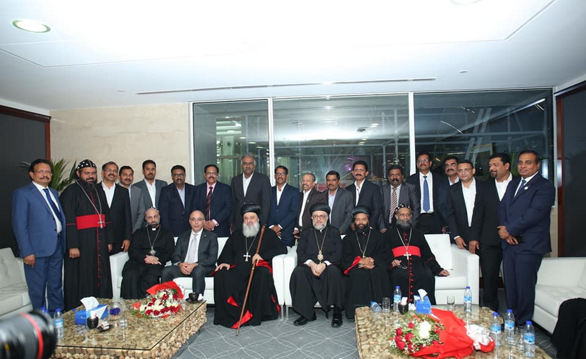 His Holiness Patriarch arrived at U.A.E. on the First Apostolic Visit.