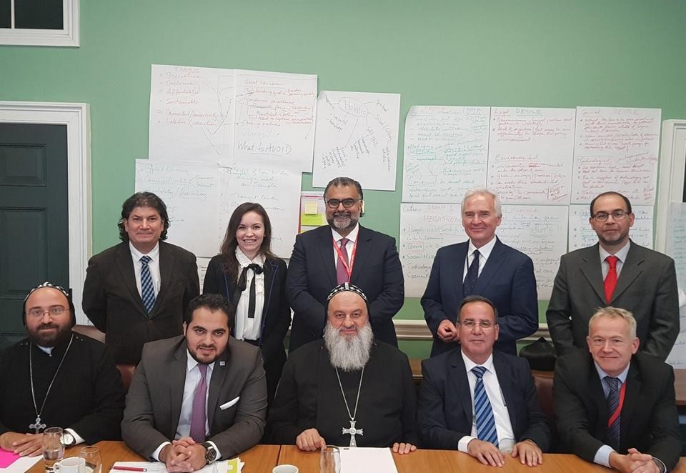 His Holiness Patriarch Mor Ignatius Aphrem II presided over a workshop about the Academic Plan of Antioch Syrian University (ASU)