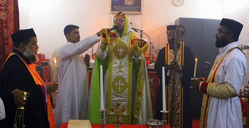 Niranam diocese of the Jacobite Church started Holy Qurbono in Chengannur.