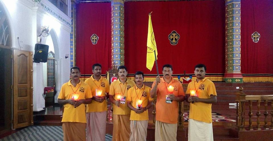 മഞ്ഞിനിക്കര കാൽനട തീർഥയാത്രക്ക് തുടക്കമായി.