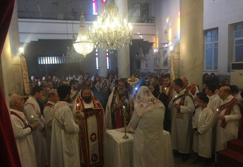 His Holiness Patriarch celebrated the Holy Qurobo on the occasion of the Epiphany (Denho)