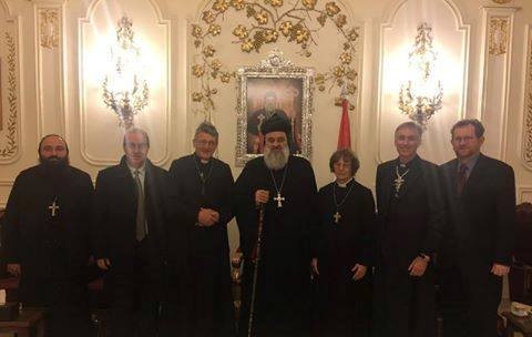 His Holiness received a Christian leaders delegates from Australia